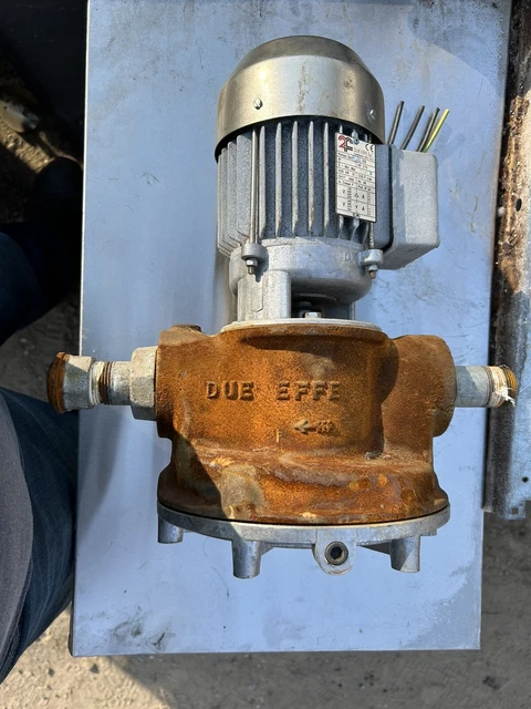 Dry Cleaning Part FBN75 Due Effe Pump Motor for Multi Solvent Machines
