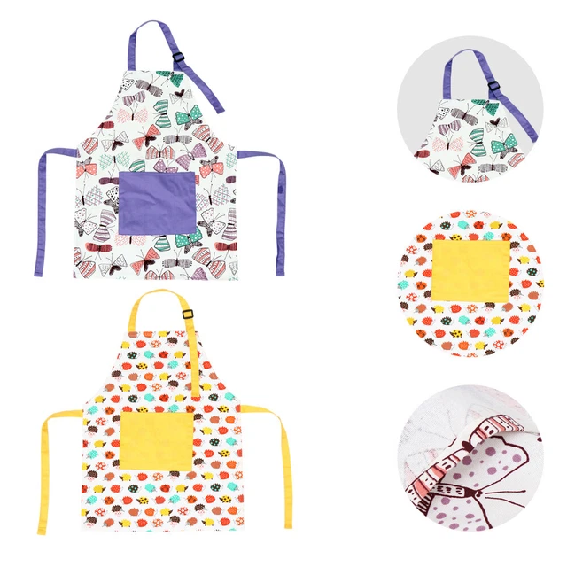 2 pz grembiule da pittura grembiule da cucina grembiule bambini grembiule BBQ grembiule domestico