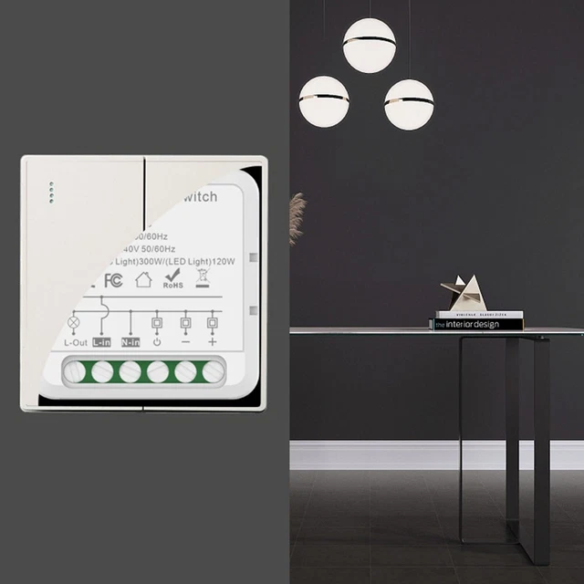 Tensione di uscita intelligente W-lan Zigbee caratteristiche speciali interruttore dimmerabile
