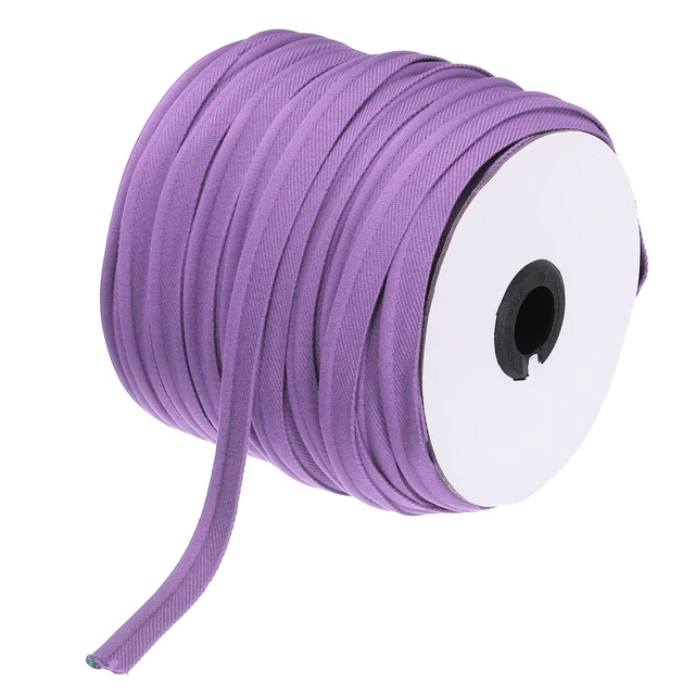 Piping Cord Trim 65 Yards 1/2 Inch Piping Tape for Sewing Fabric Violet
