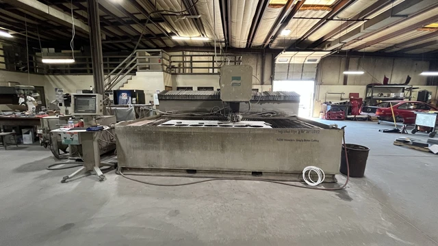 2006 Flow IFB 6012 CNC Waterjet Cutting System 6x12 Table Size 60k PSI 50 HP