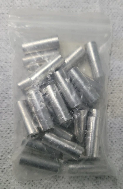 Round Aluminum Spacers 11/16" Long 1/4" OD Standoffs, Bushings