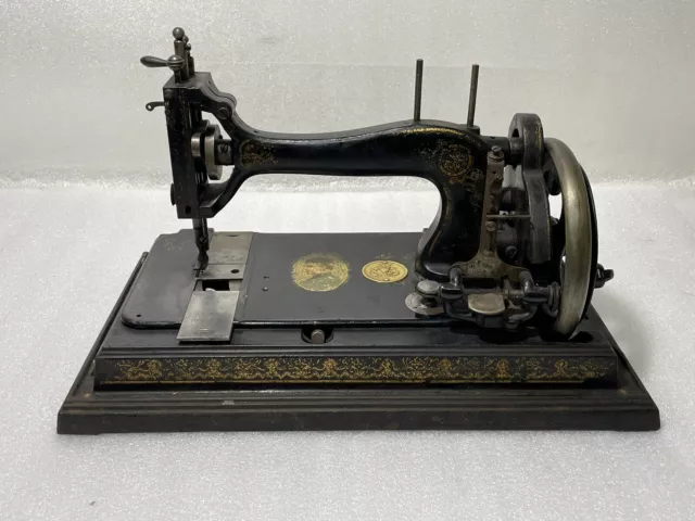 1908 Singer 27-4 Sphinx Treadle Sewing Machine INV15110
