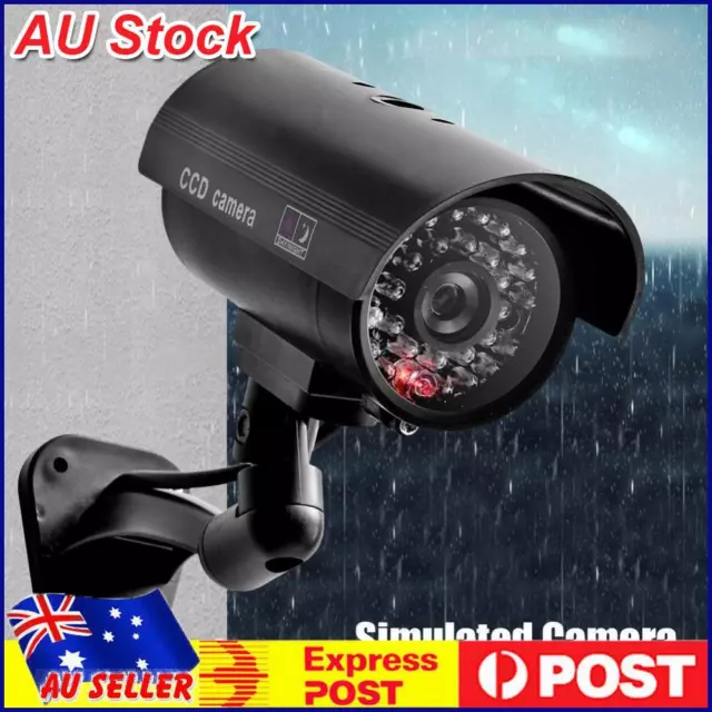 Fake Dummy Camera Flashing Red LED Home Indoor Security Simulation Camera