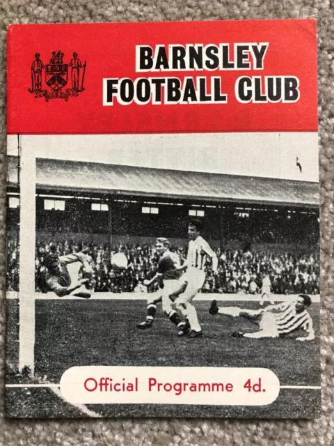 Barnsley V Port Vale 1964/65 Programme