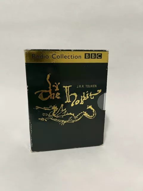 The Hobbit By JRR Tolkien Audio Book Cassette Tape Set BBC 1998 + Wilderland Map