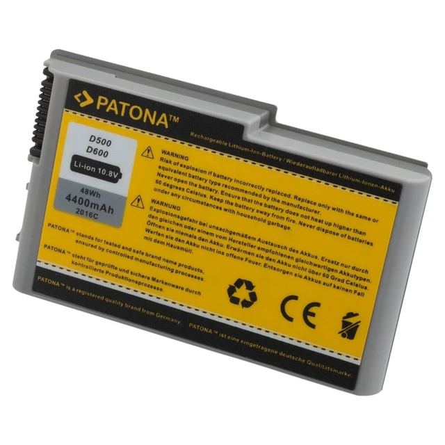 Patona Akku für Dell Inspiron 500M 505M 510M 600M Latitude D500 D505 D610 M20