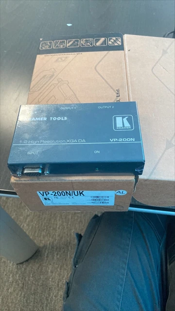 KRAMER TOOLS VP-200N 1:2 splitter amplificatore video computer UXGA VGA ad alta risoluzione