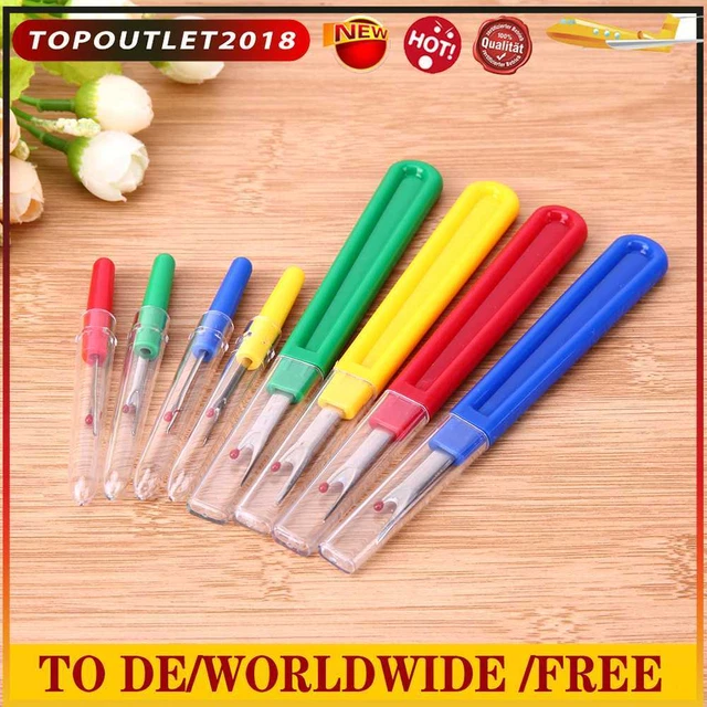 8ST/Set Stahl Kunststoff verarbeiten Handwerk Thread Cutter Naht Ripper Stitch U