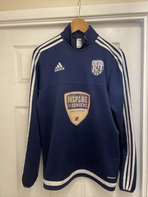 West Bromwich Albion West Brom Training Football Top Mens Small 2015 Navy