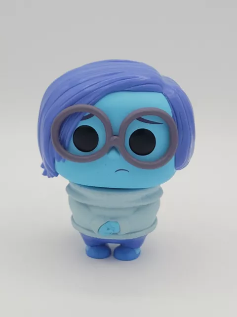 Funko Pop Disney Pixar Inside Out Sadness #133 Vinyl Figure Blue Glasses Loose