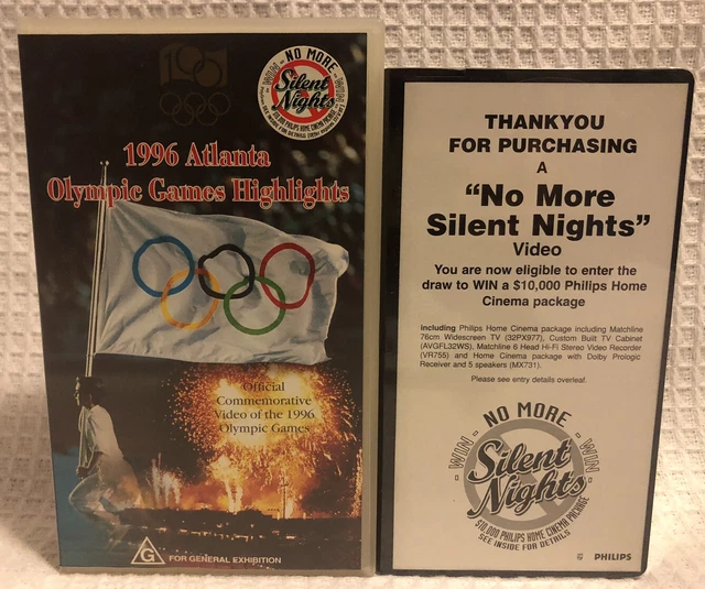 New Sealed VHS 1996 ATLANTA OLYMPIC GAMES HIGHLIGHTS Official Commemorative Vid