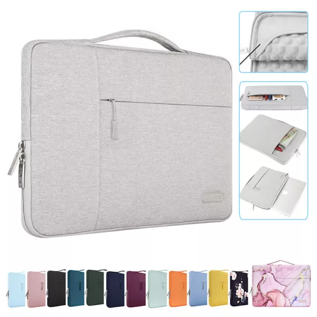 Laptop Sleeve Bag for MacBook Air Pro 13 M1 M2 Case 14 15 16 17 inch Briefcase