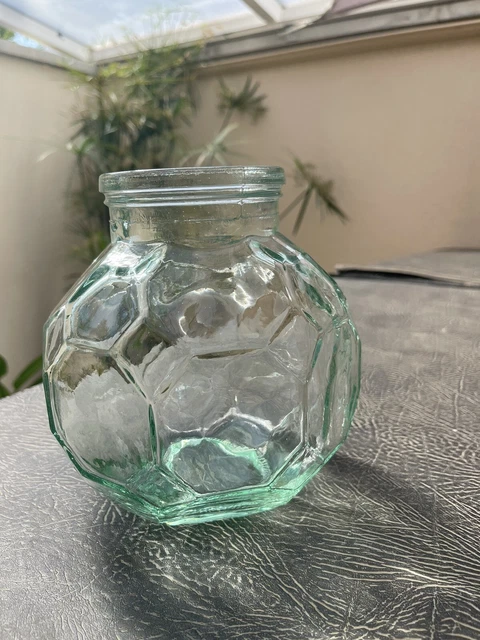 ANCIEN POT À eau broc en verre art de la table XIXème ? vintage french
