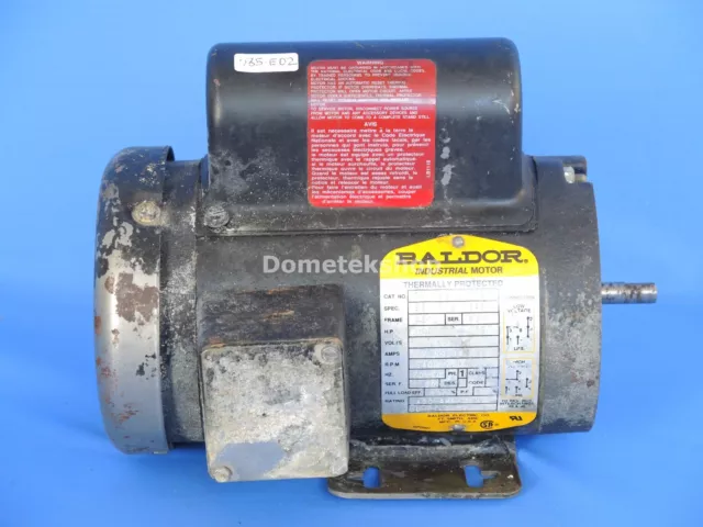 Moteur monophasé AC Baldor PN 135-148-10 0,07 CH 115 2