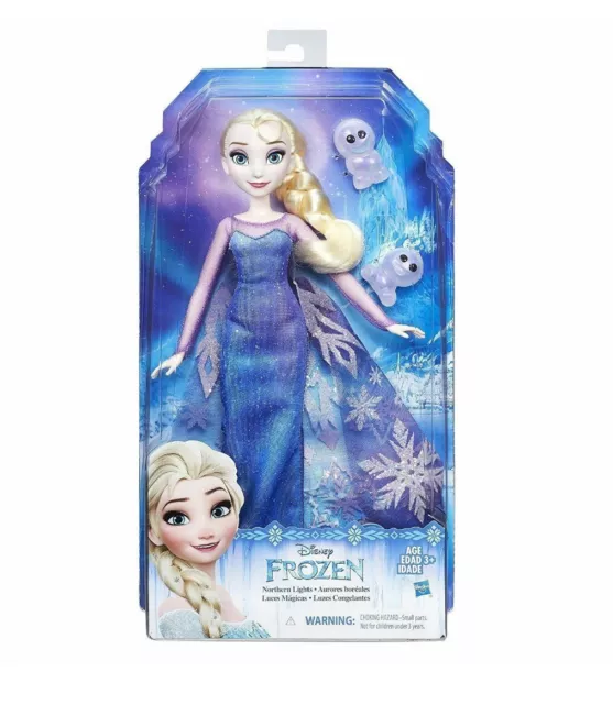 Disney Frozen Elsa Doll Northern Lights - New in Box sealed - 30cm size