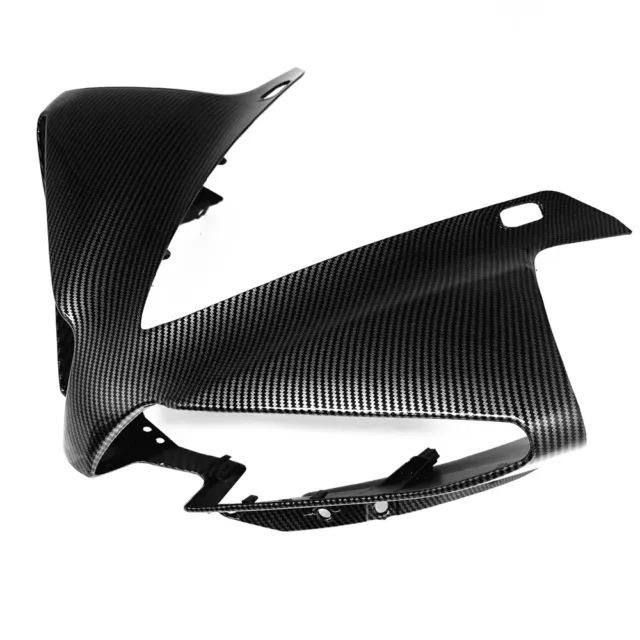 For YAMAHA YZF-R1 2012-2014 YZF R1 Carbon Fiber Front Upper Headlight Fairing 3