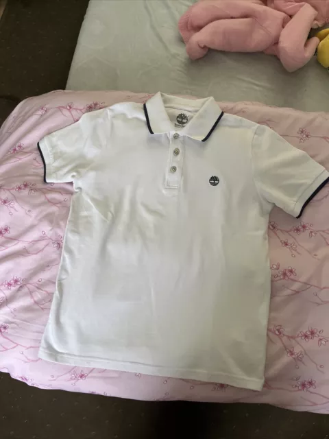 Timberland Polo Short Sleeves Boys T-shirt (uk Size 13 years)