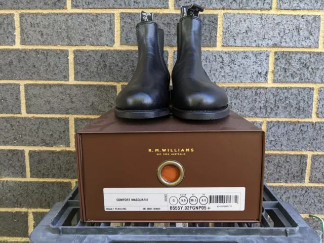 R.M. Williams Chinchilla Boots in Cognac - B543U.EQFGC7