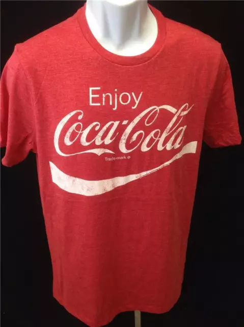 NEW Enjoy Coca Cola COKE Mens Super Soft Vintage Look Old Navy Shirt