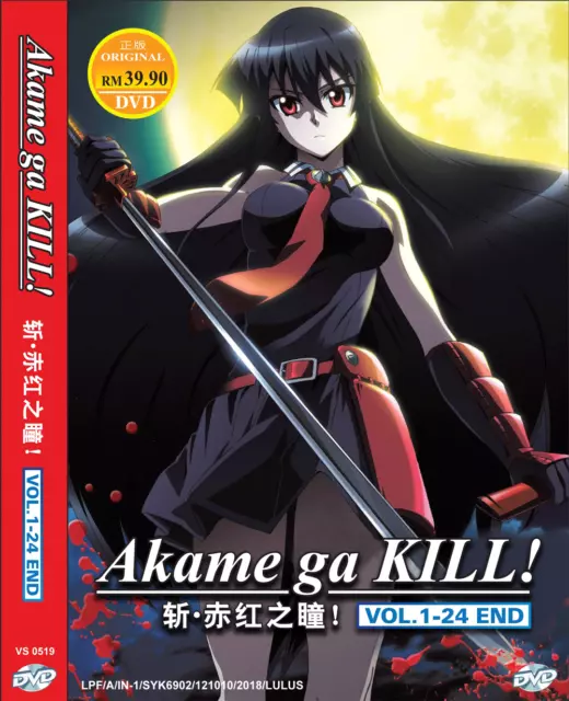 ANIME DVD AKAME GA KILL! Vol.1-24 End ENGLISH DUBBED Region All English  Subtitle $37.29 - PicClick AU