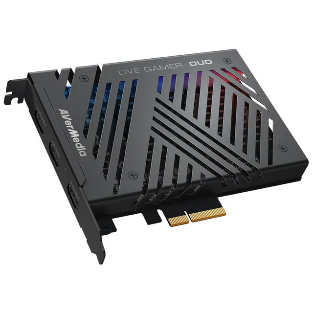 AVerMedia Live Gamer DUO Capture Card - PCIe 2.0 x4