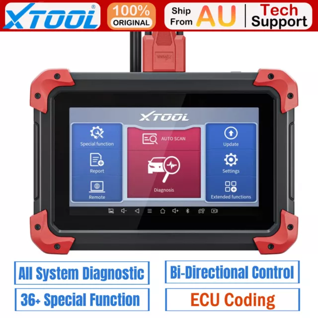 XTOOL D7 Car OBD2 Diagnostic Scanner Code Reader IMMO Key Coding Bidirectional