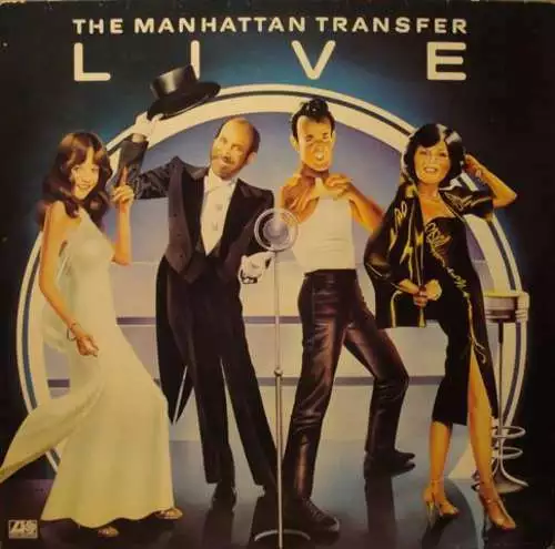 The Manhattan Transfer - Live LP Album Vinyl Schallplatte 133221