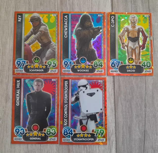 Toops Force Attax - Star Wars - Cracked Ice - Choose Your Card