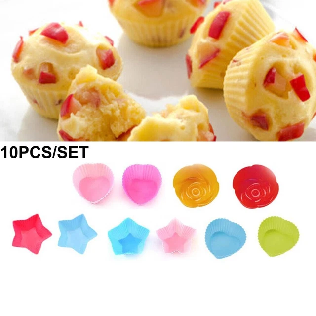 Estuche molde para pastel mejoras para el hogar chocolate taza de silicona recubrimiento antiadherente