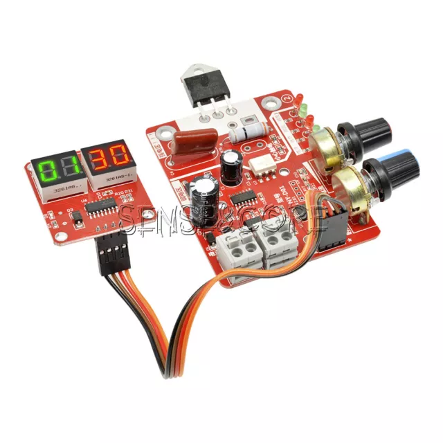 100A Current Spot Welder Machine Time Control Digital Display Controller Board