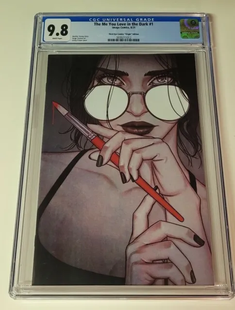 The Me You Love In The Dark #1 Jenny Frison Virgin Cover CGC 9.8  Skottie Young