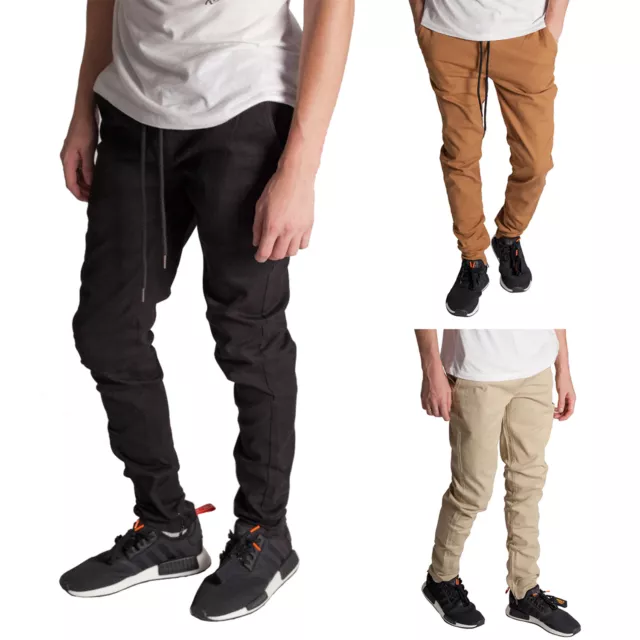 Kayden k men's tapered zipper ankle jogger pants sales