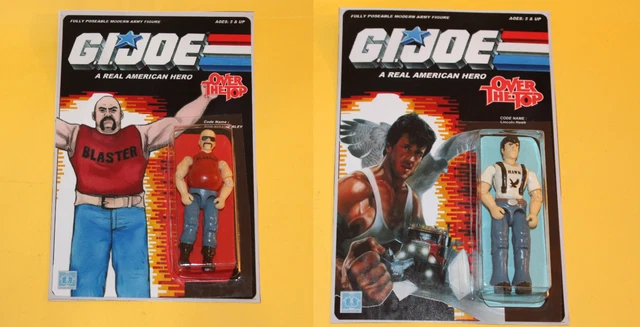 Last action hero gi joe custom vintage style cobra destro