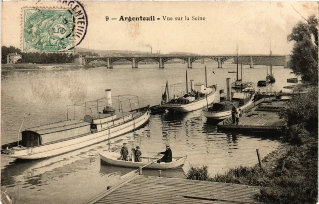 CPA ARGENTEUIL - Vue sur la Seine (380561)