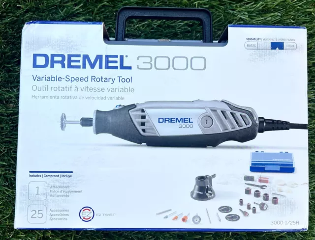 Dremel 3000 1/25h 120V Variable Speed Rotary Tool Corded