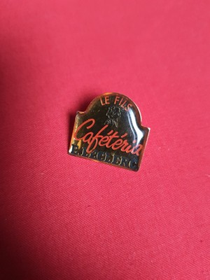 PIN'S PINS SUPERMARCHES CORA cafétéria Vintage collector 