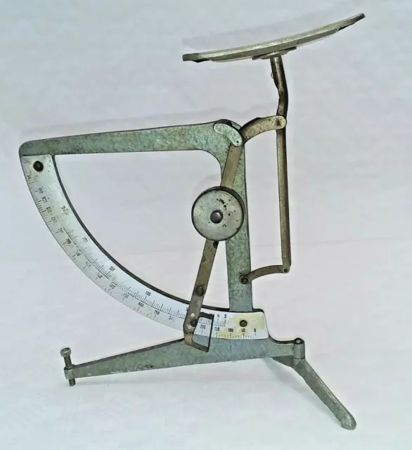 Alte Briefwaage,Federwaage Bürotechnik max 1 kg- Dekoration S  71