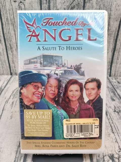 TOUCHED BY AN Angel - A Salute to Heroes (VHS, 2000) Roma