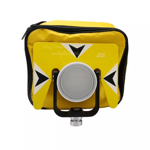 NEW Yellow Prism -30/0MM Set w/ Bag FOR NIKON TOPCON Sokkia total stations