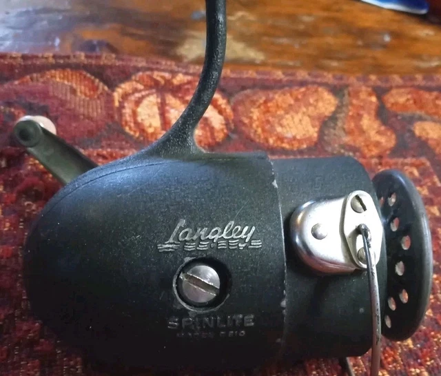 VINTAGE LANGLEY SPINLITE R810 Fishing Reel $22.00 - PicClick