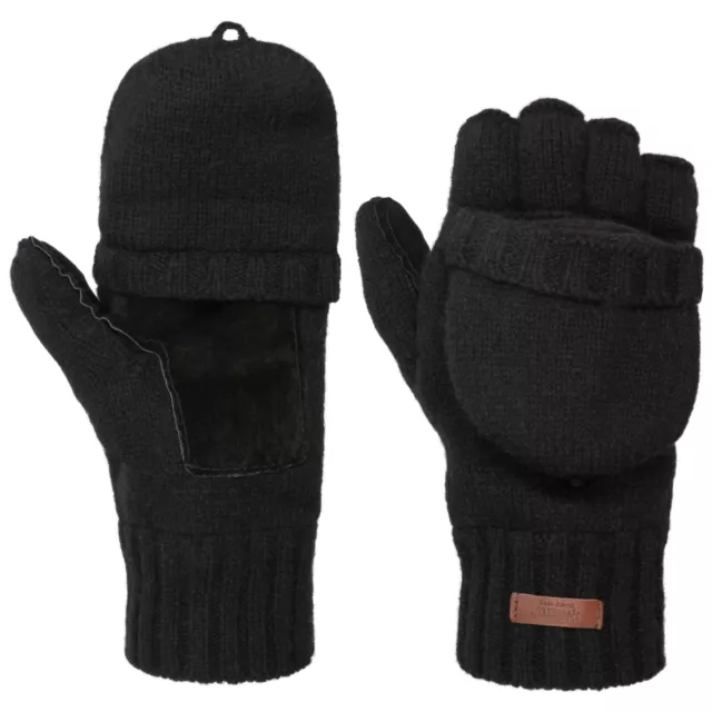 BARTS Haakon Fingerless Handschuhe Herren Strickhandschuhe