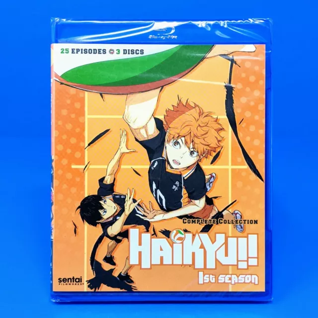 HAIKYU !! SEASON 4 : TO THE TOP ( HAIKYŪ ) - ANIME TV DVD (1-25