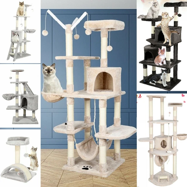 CAT TREE CLIMBING Tower Scratching Post Kitten Activity Centre