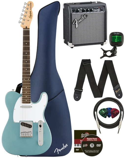 Fender Squier Affinity Telecaster - Ice Blue Metallic w/ Frontman 10G Amplifier