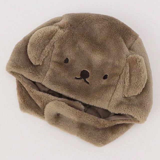 Boris fan cap headband Plush Bruna Kawaii Japan petit main Brown Bear Costume