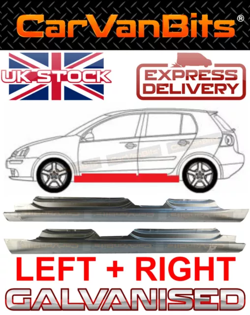 For Vw Golf 5 V 03-09 5 Door Hatchback / Estate Full Sill Repair Body Panel Pair