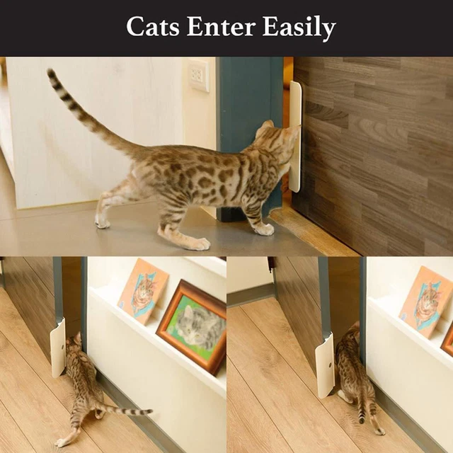 AUTOMATIC PET DOOR Opener Rope Stretch Dog&Cat Door Opener Safety Pet