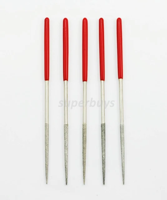 5pc Filing Tool Set Diamond Grind Grinding Wood Metalwork Model Metal File Burr