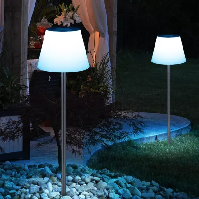 Ampoule à Enficher Lampe Solaire Extérieur de Jardin Torche Cuivre Epi LED  3er